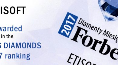 Etisoft with „Forbes’ Diamonds”