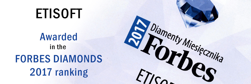 Etisoft with „Forbes’ Diamonds”