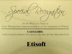 Etisoft HR Department -award