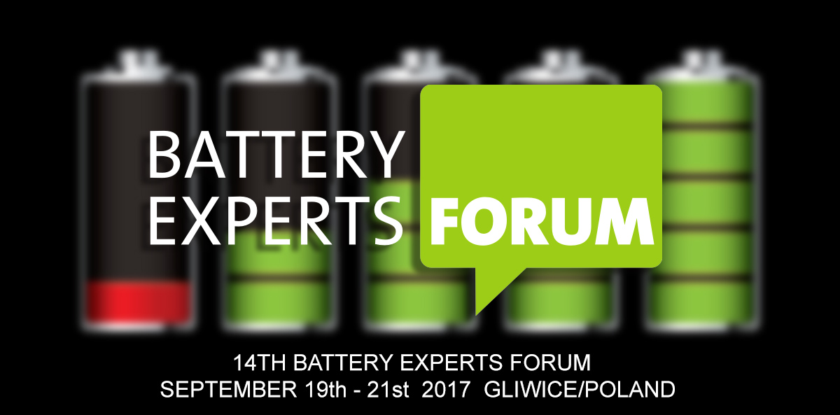 We will be at the Battery Experts Forum organized by BMZ – batteries recharge!