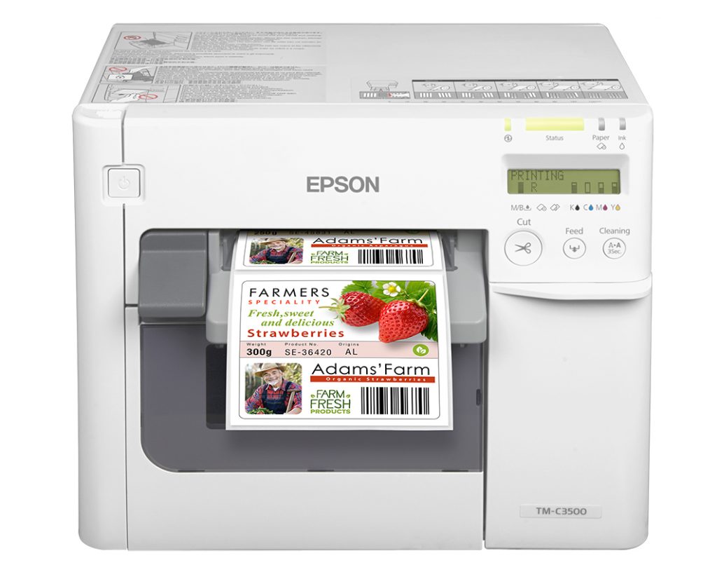 Epson inkjet label printer 