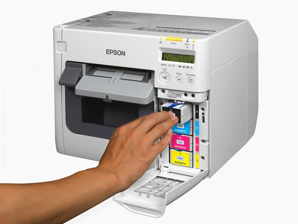 Epson ColorWorks C3500 is the printing of labels on demand
