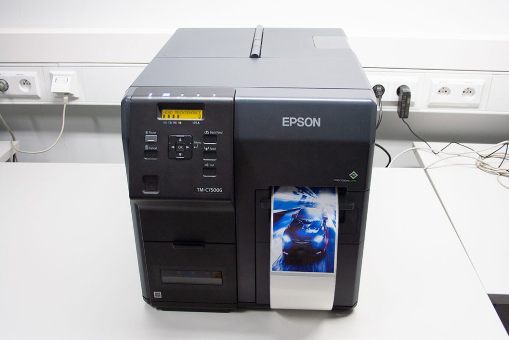 The colour inkjet printer 