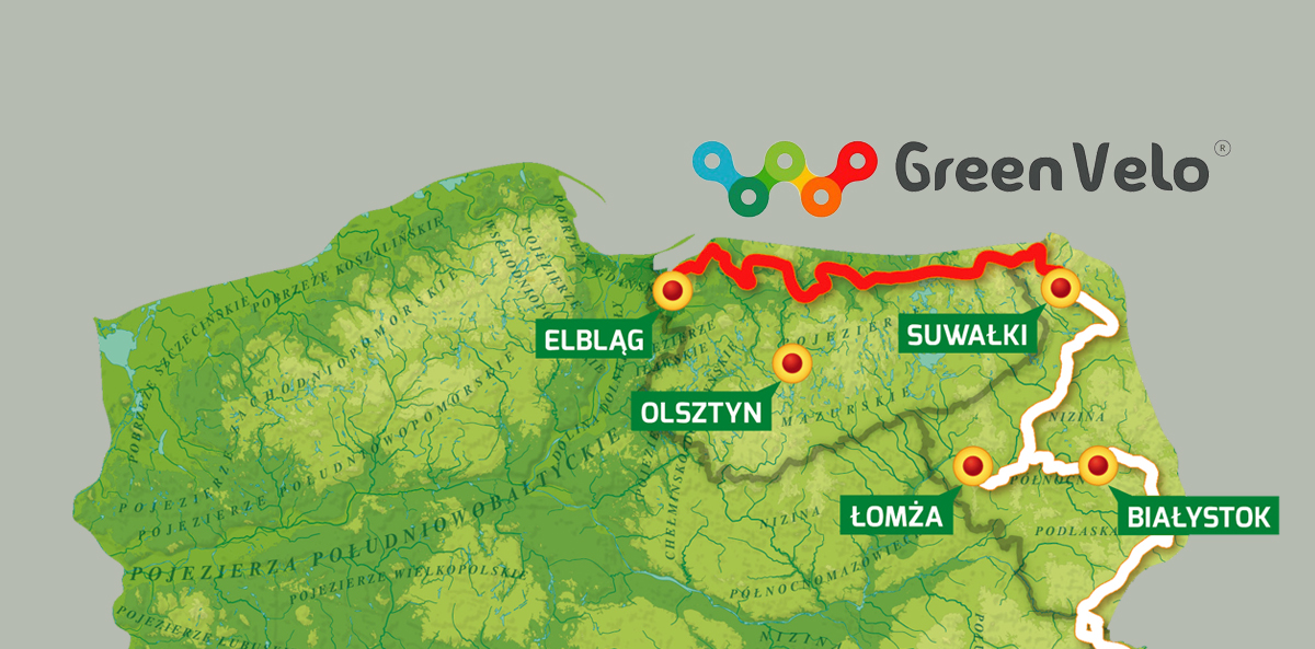 Olek, our man with passion has a goal: to cover the entire Green Velo route in 5 years