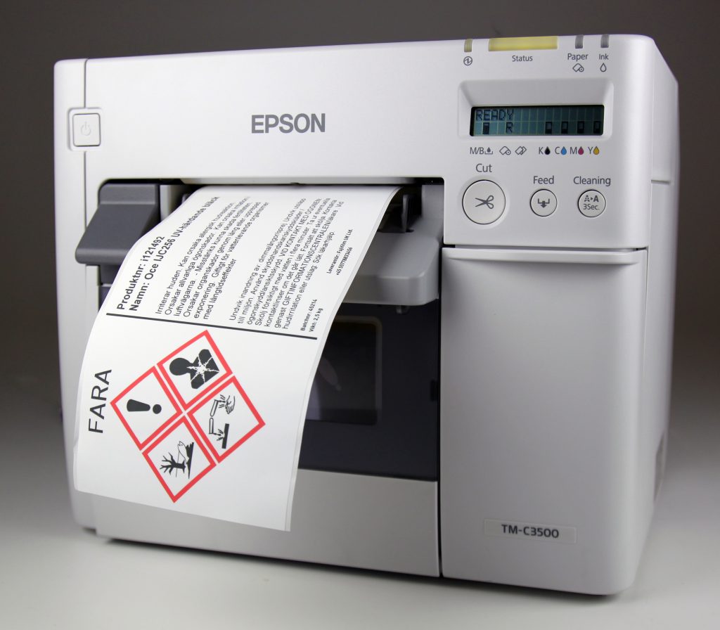 Epson color label printers