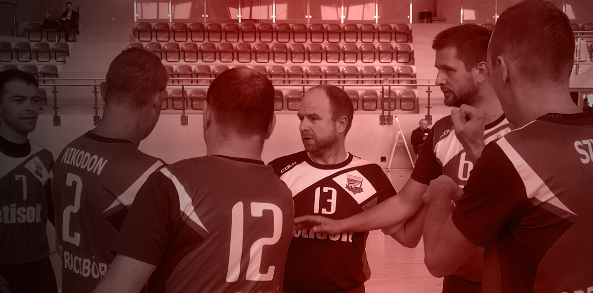 Marcin Jarzombek – with a volleyball team of the deaf achieves significant successes