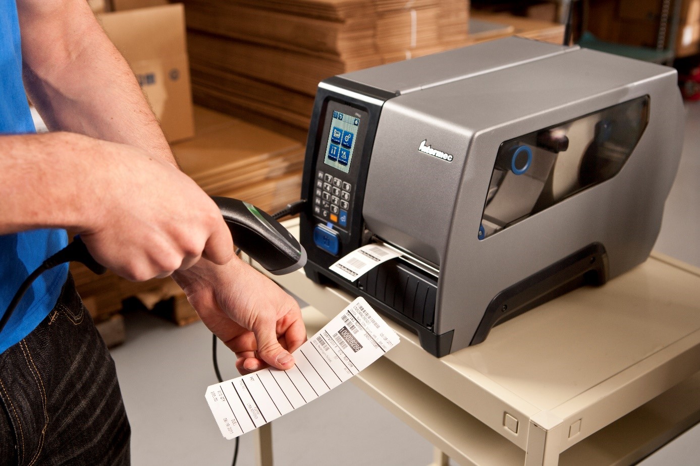 Which terminal and label printer for a modern warehouse? Etisoft